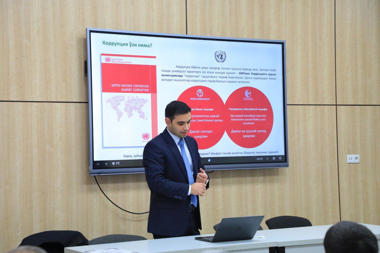 Korrupsiya – taraqqiyot zavoli!